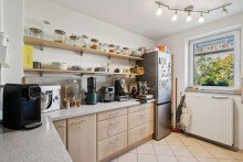 K�che Reihenmittelhaus Mainz Kostheim Gepflegtes modernisiertes Reihenhaus in S�dausrichtung sch�ner Garten ruhige Lage Mainz Kostheim