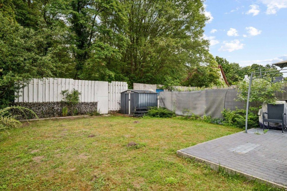 Garten Doppelhaush�lfte R�sselsheim am Main