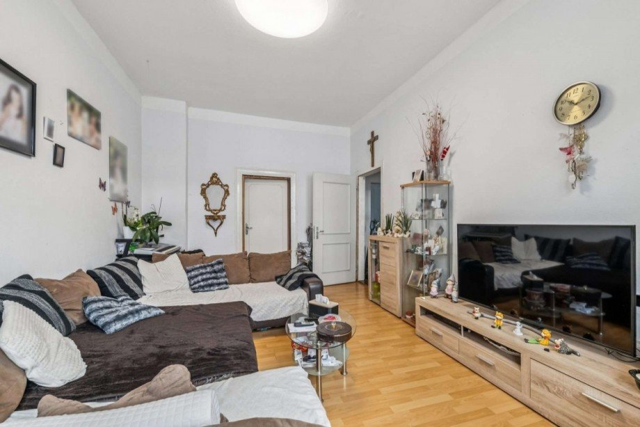Wohnzimmer Etagenwohnung Wiesbaden
