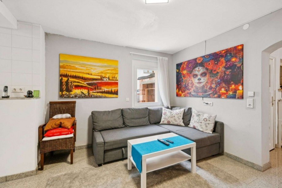Wohnzimmer Doppelhaush�lfte R�sselsheim am Main
