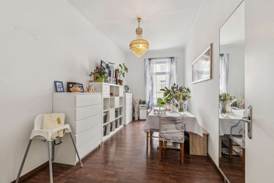 Wohnzimmer Etagenwohnung Wiesbaden