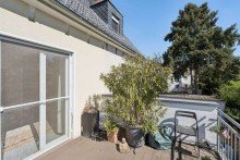 Terrasse Reihenmittelhaus Mainz Kostheim Gepflegtes modernisiertes Reihenhaus in S�dausrichtung sch�ner Garten ruhige Lage Mainz Kostheim