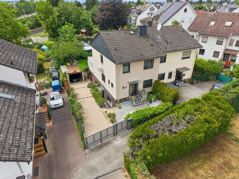 Au�enansicht Doppelhaush�lfte Wiesbaden