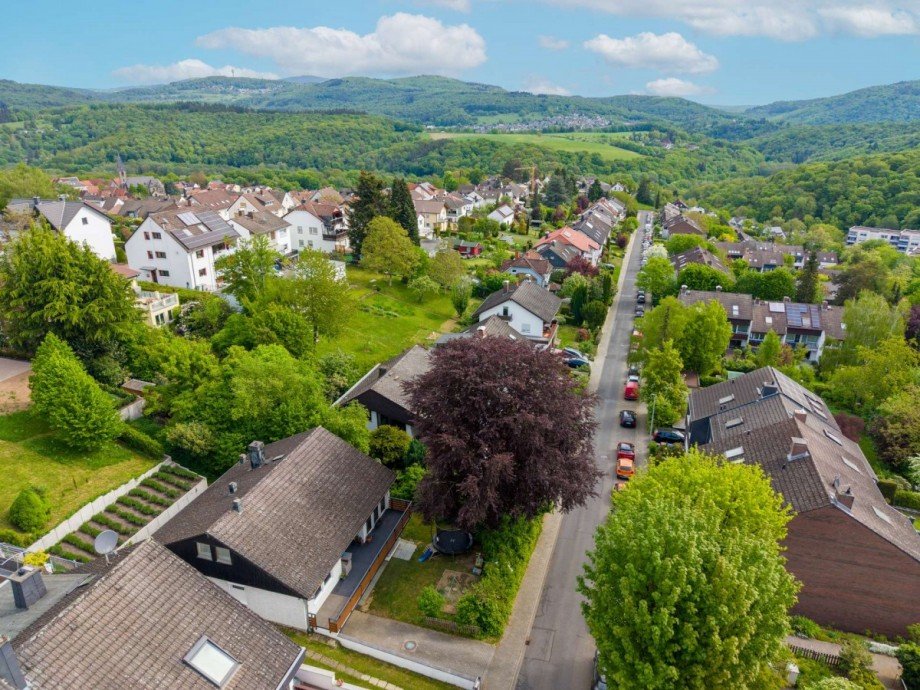 Luftbild Fernblick Einfamilienhaus Eppstein