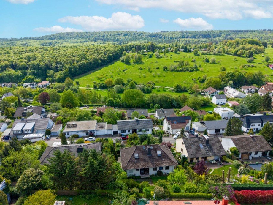 Luftbild Engenhahn Einfamilienhaus Niedernhausen