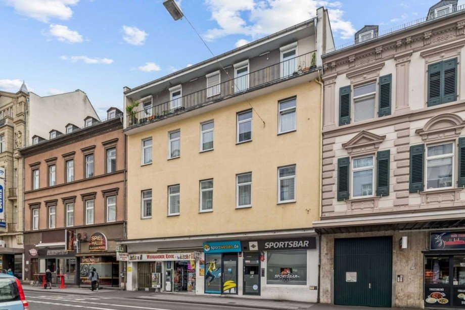 Au�enansicht Etagenwohnung Wiesbaden