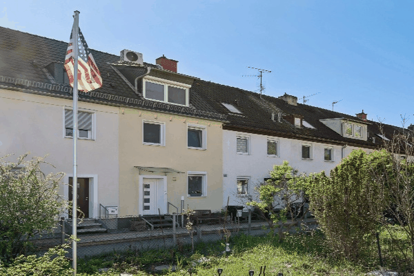Au�enansicht Reihenmittelhaus Mainz - Kostheim Reihenmittelhaus Wiesbaden