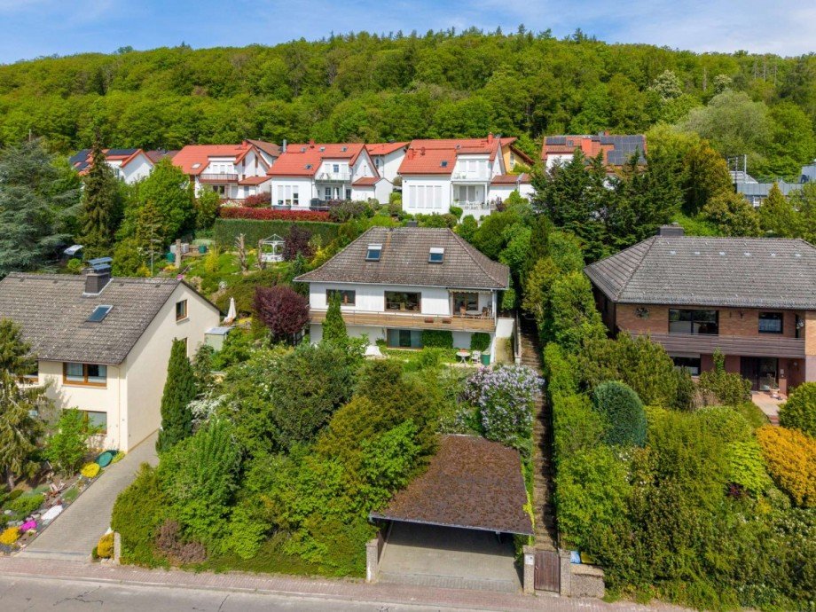 Luftbild Engenhahn Einfamilienhaus Niedernhausen